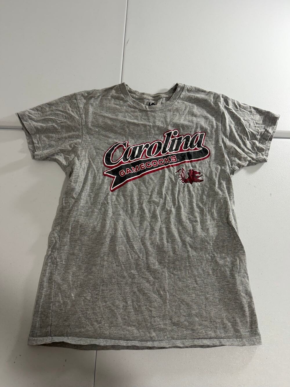 South Carolina Gamecocks T-Shirt Men's M Gray Knights Apparel Graphic Tee
